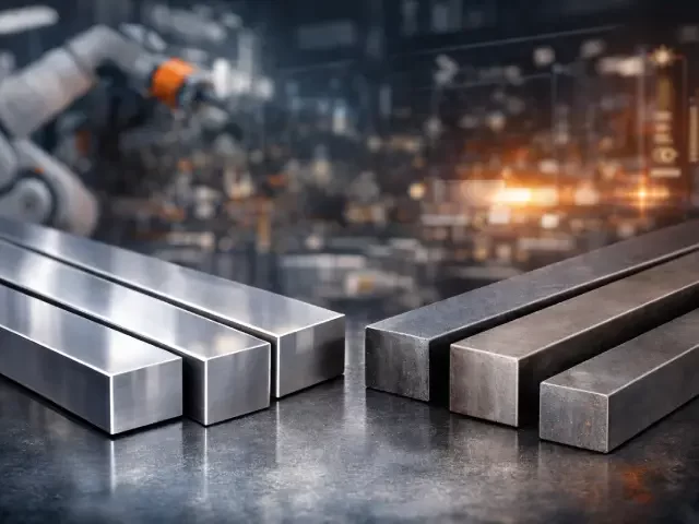 Square Bright Bars: Stainless Steel vs. Mild Steel – Which is Better?