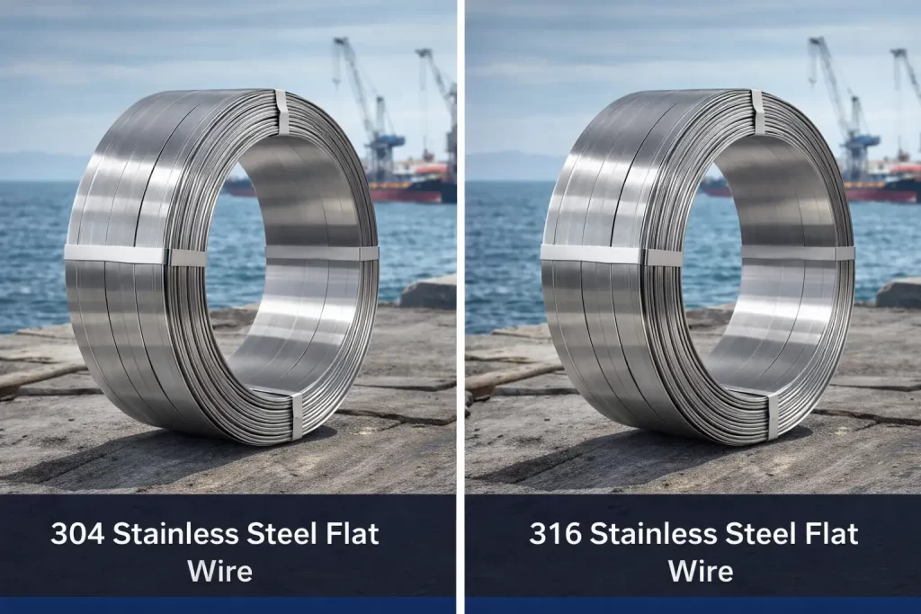 ss flat wire